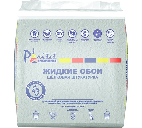 Декоративная штукатурка Paritet Базовое покрытие №4 (мятный; 1 кг) PDLW-B42