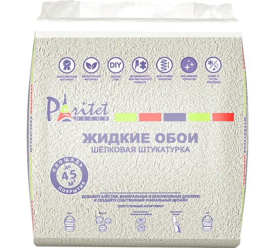 Декоративная штукатурка Paritet Текстурное покрытие №18 (кремовый; 1 кг) PDLW-B18