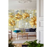 Фотообои 3d на стену цветы Fotooboikin 400x270 см fot-117