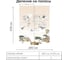Фотообои Onprint WATERCOLOUR MAP SUMMER ВФ 2x2,7 м WATERCOLOUR MAP SUMMER вф2х2,7 2