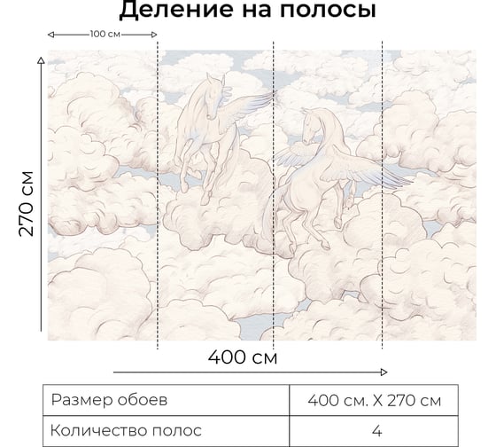Фотообои Onprint TENDER DANCE SK БО 4x2,7 м TENDER DANCE SK бо4х2,7