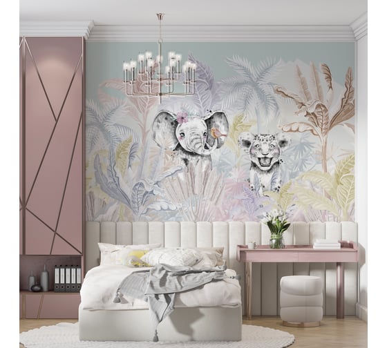 Фотообои Onprint PASTEL ANI GIRL КФ 3x2,7 м PASTEL ANI GIRL кф3х2,7