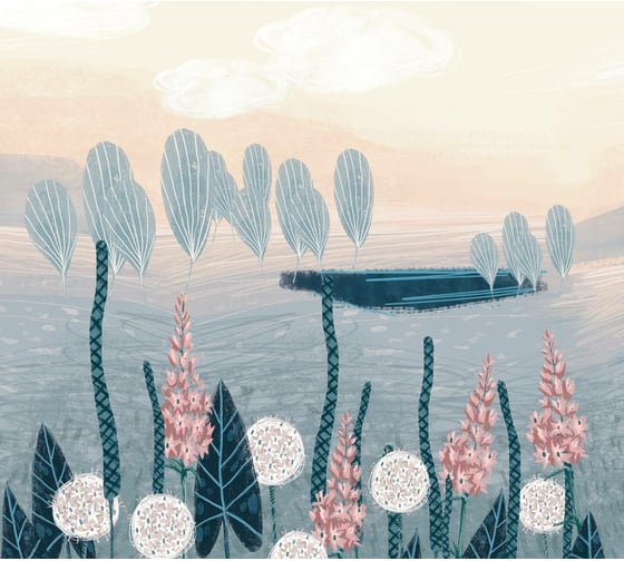 Бесшовные обои Onprint HAPPYFIELD ALLINST COMP 3x2.75 м HAPPYFIELD3X2.75 ALLINST COMP