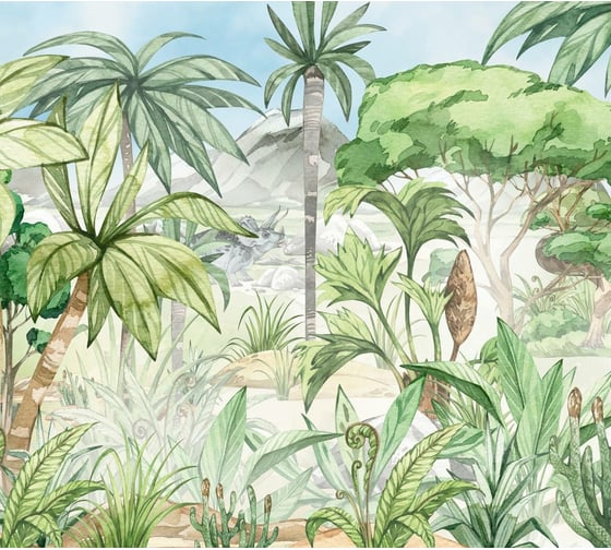 Бесшовные обои Onprint DINOLAND ALLINST COMP 3x2.75 м DINOLAND3X2.75 ALLINST COMP