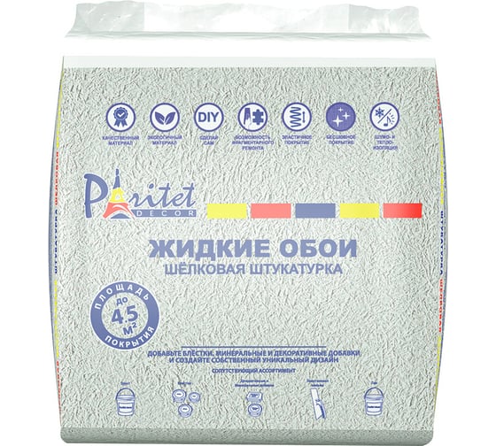 Декоративная штукатурка Paritet Текстурное покрытие №35 (салатовый; 1 кг) PDLW-B35