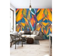 Фотообои 3d на стену цветы Fotooboikin 400x270 см fot-157