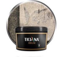 Финишное покрытие Ticiana DeLuxe Effetto di ferro черный металлик, 0.4 л 4300009558
