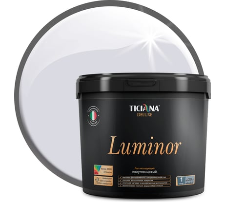 Лессирующий лак Ticiana DeLuxe Luminor 4 л 4300006099