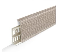 Напольный плинтус DECONIKA (85 мм; 2,2 м; 229 дуб латте; 1 шт.) Д-П85 229 ДУБ ЛАТ