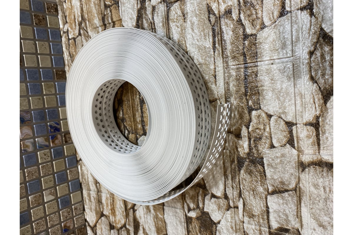 Угол штукатурный универсальный LXL ПВХ 25x25 мм, 25 м ST-UN25 pvc ...