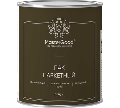 MG Лак паркетный ПФ-231 (0,75 л) MasterGood MG-ПФ231-0,75