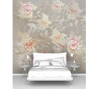 Фотообои абстракции цветы "Цветочный фон в пастельных тонах" 300x300 ШxВ ООО Первое ателье pw94735