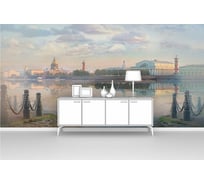 Фотообои город "Питер в тумане" 200x100 ШxВ ООО Первое ателье pw97405-2