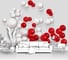 Фотообои 3d "Абстракция из разноцветных шаров" 300x240 ШxВ ООО Первое ателье pw94742-3 1