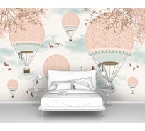 Фотообои "Нежные воздушные шары" 400x260 ШxВ ООО Первое ателье pw93986-4