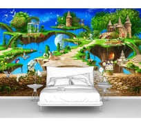 Фотообои "Мир эльфов на парящем острове" 160x100 ШxВ ООО Первое ателье pw72278-1