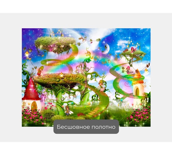 Фотообои "Сказочный мир с феями, эльфами и гномами" 135x100 ШxВ ООО Первое ателье pw72277-1