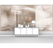 Фотообои "Комната цветы абстракция" 400x200 ШxВ ООО Первое ателье pw78641-4