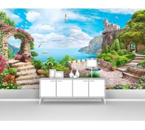 Фотообои "Смотровая площадка на море" 300x170 ШxВ ООО Первое ателье pw70479-3