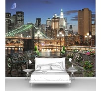 Фотообои город лофт "Америка" 115x100 ШxВ ООО Первое ателье pw70636-1