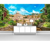 Фотообои город "Набережная с видом на мост" 400x215 ШxВ ООО Первое ателье pw70634-4