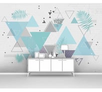 Фотообои абстракции геометрия "Треугольный порядок" 300x210 ШxВ ООО Первое ателье pw139196-3