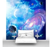 Фотообои космос "Космическое фэнтези" 300x300 ШxВ ООО Первое ателье pw95024-3