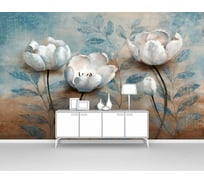 Фотообои 3d абстракции "Объемные цветы" 160x100 ШxВ ООО Первое ателье pw95096-1