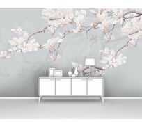 Фотообои сакура "Нежные веточки сакуры" 200x125 ШxВ ООО Первое ателье pw95552-2