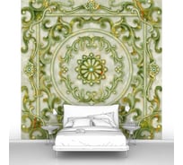 Фотообои абстракции "Нефритовый узор" 200x200 ШxВ ООО Первое ателье pw95875-2