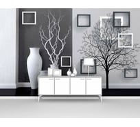 Фотообои абстракции "Черно-белый диптих" 300x190 ШxВ ООО Первое ателье pw95363-3