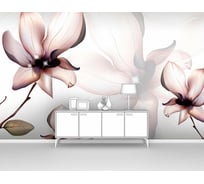 Фотообои цветы "Цветочная плавность" 400x250 ШxВ ООО Первое ателье pw95399-4