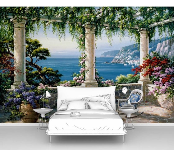 Фотообои море "Уютный уголок" 400x270 ШxВ ООО Первое ателье pw95584-4 1