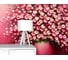 Фотообои цветы "Пышный букет в красной вазе" 300x300 ШxВ ООО Первое ателье pw96334-3 2