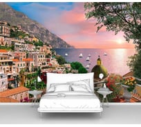 Фотообои море "Залив, Позитано" 140x100 ШxВ ООО Первое ателье pw78787-1