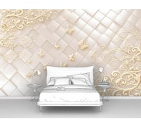 Фотообои абстракции "Завитушки с бабочками" 400x250 ШxВ ООО Первое ателье pw96760-4