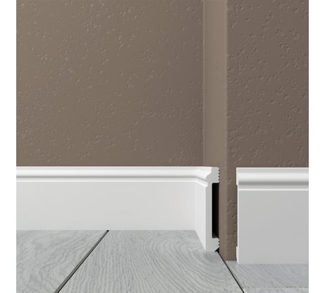 Плинтус напольный Де-Багет XPS POLYMER Н 80 H80