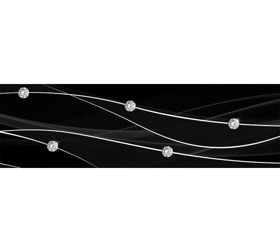 Кухонный фартук Декор Трейдинг Бриллианты 1000х600 мм Бриллианты21031000*600мм 1