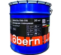 Эмаль Obern ПФ 115 черная 20 кг 16484