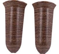 Наружный угол для плинтуса IDEAL Классик 70 мм, 292 орех миланский К-П70-Нк-Ф2 292 ОРХ МИЛ