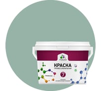Краска MALARE Евро 7 для стен, потолков и обоев, мятный леденец, 3,5 кг 2021760964003