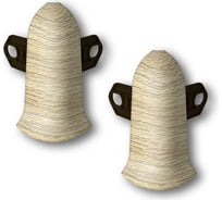 Наружный угол для плинтуса IDEAL Классик 70 мм, 213 дуб северный К-П70-Нк-Ф2 213 дуб СЕВ 22388457