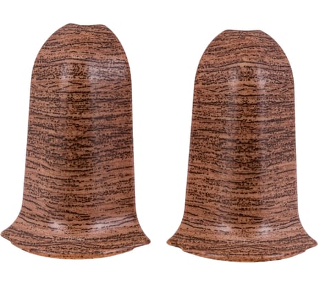 Наружный угол для плинтуса IDEAL Классик 55 мм, 293 орех темный К-П55-Нк-Ф2 293 ОРХ ТЕМ