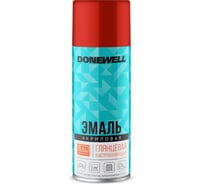 Эмаль универсальная акриловая DONEWELL RAL 3020 красная глянцевая DW-A3020