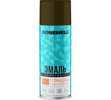 Эмаль универсальная акриловая DONEWELL RAL 6014 хаки глянцевая DW-A6014