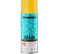 Эмаль универсальная акриловая DONEWELL RAL 1018 жёлтая глянцевая DW-A1018
