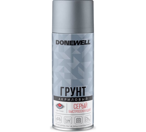 Грунт универсальный акриловый DONEWELL серый DW-2101