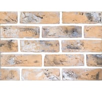 Гипсовая плитка КАСАВАГА упаковка 30 шт. Старый кирпич СК 240