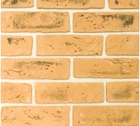 Гипсовая плитка КАСАВАГА упаковка 30 шт. Кирпич ручной формовки КРФ 417