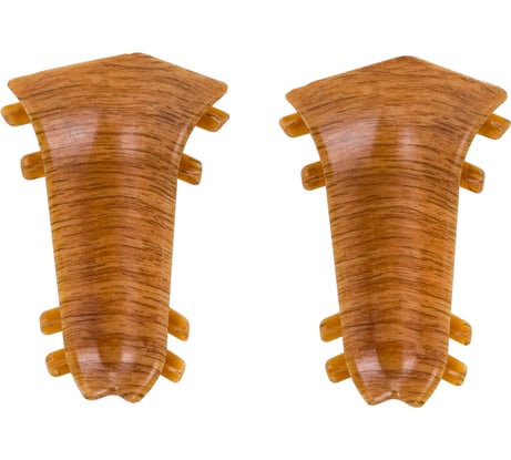 Внутренний угол для плинтуса IDEAL Классик 55 мм, 217 дуб темный К-П55-В-Ф2 217 дуб ТЕМ